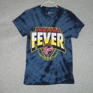 WNBA Indiana Fever Tie Dye Graphic T-Shirt Womens S Basketball Tee Caitlin Clark